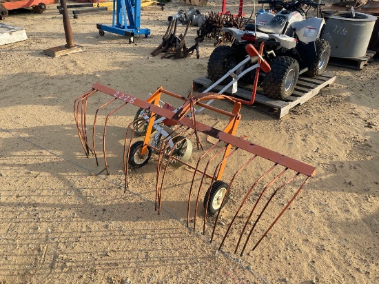 2278 - PUSH PLANTER & RAKE