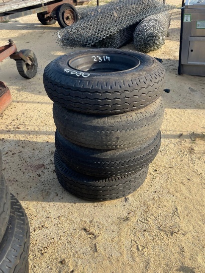 2317 - 4 - MOBILE HOME TIRES & RIMS