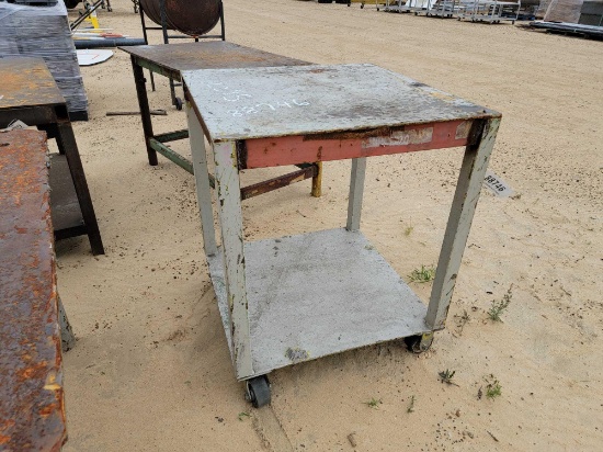 2375 - STEEL WORK TABLE