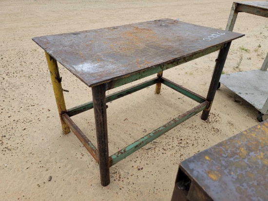 2376 - STEEL WORK TABLE