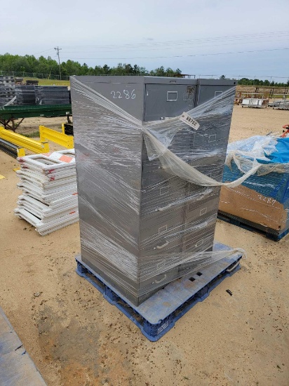2386 - 2 - METAL FILING CABINETS