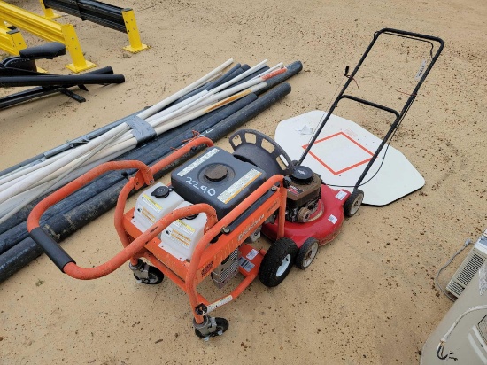 2390 - LAWN MOWER & PRESSURE WASHER
