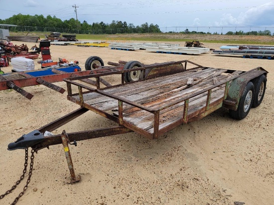 2445 - 16' EQUIPMENT TRAILER