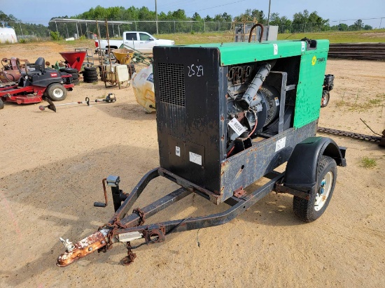 2529 - MILLER BIG BLUE 400D WELDING GENERATOR