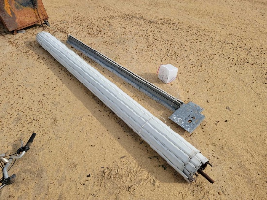2553 - 10 FT X 8 FT ROLL UP SHOP DOOR