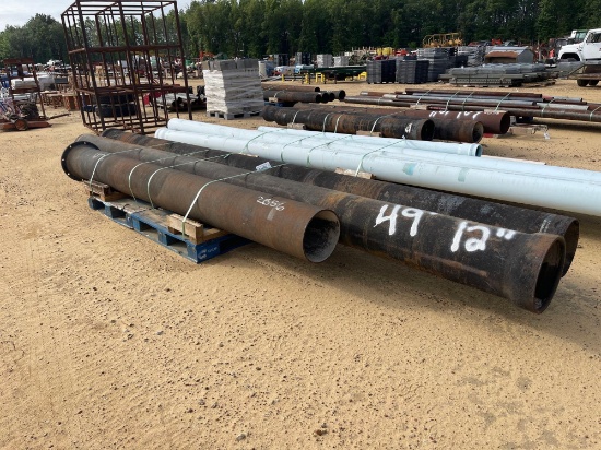 2656 - 49' OF 12" IRON PIPE