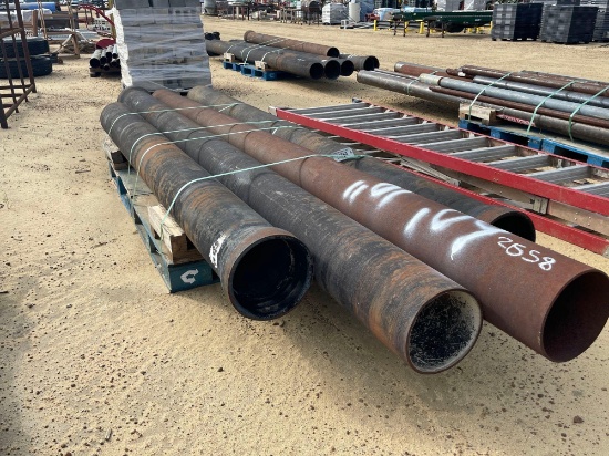 2658 - 60' OF 10" IRON PIPE