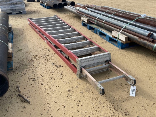 2659 - FIBREGLASS A-FRAME LADDER