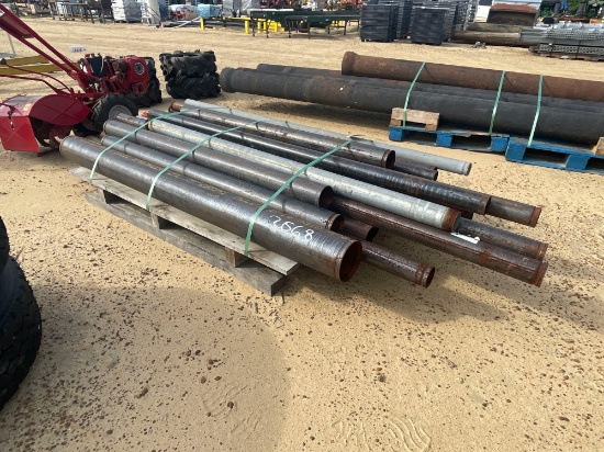 2668 - PALLET OF IRON PIPE