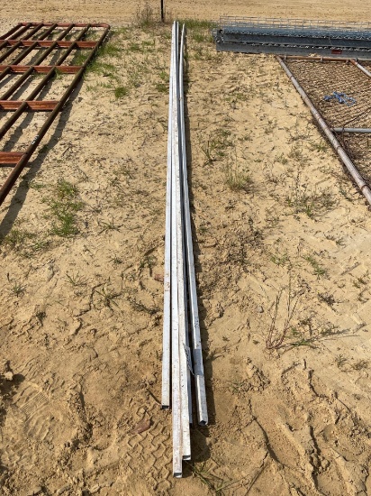 2756 - 5 PC. OF 1" X 21' ALUMINUM TUBING