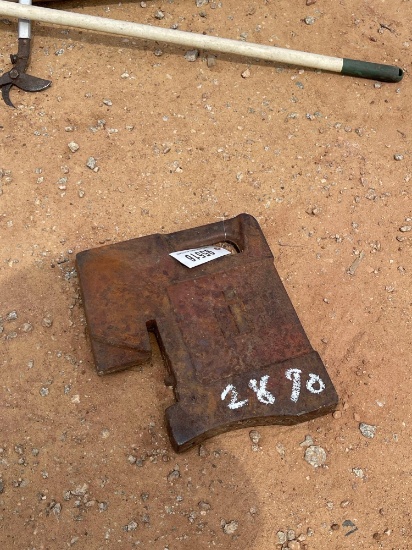 2870 - 1 - TRACTOR WEIGHT