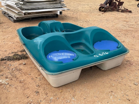 2876 - 2 - SEATER PADDLE BOAT