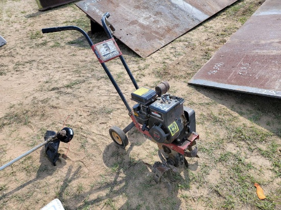 2924 - MASTER TILL 3 HP BRIGGS & STRATTON TILLER