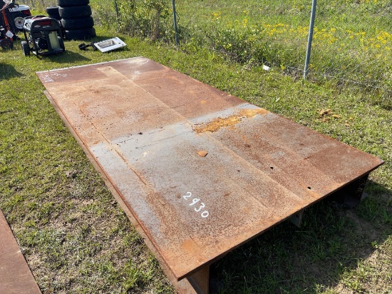 2930 - 5' X 12' X 3/4" STEEL PLATE
