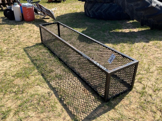 2970 - 16" X 76" METAL CRATE