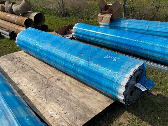 3045 - 8' X 8' METAL ROLL UP DOOR & HARDWARE
