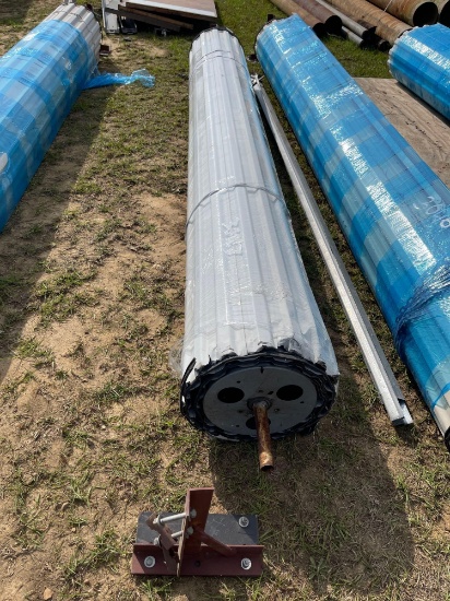 3047 - 10' X 10' METAL ROLL UP DOOR & HARDWARE