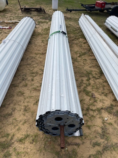 3053 - 14' X 12' METAL ROLL UP DOOR & HARDWARE
