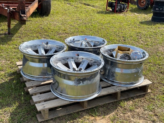 3129 - 4 - ALUMINUM WHEELS