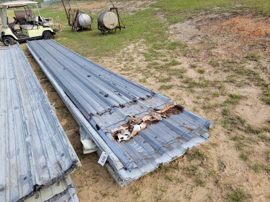 3230 - APPROX. 30 SHEETS OF GALVANIZED TIN