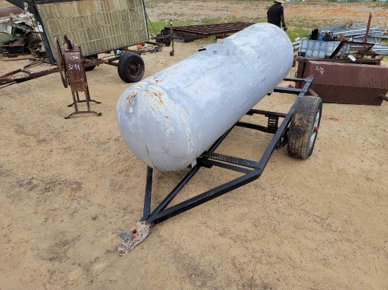 3298 - LP GAS TANK AND TRAILER