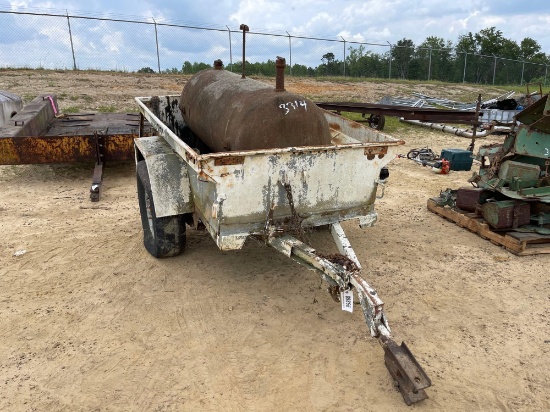 3314 - 4' X 6' SINGLE AXLE TRAILER