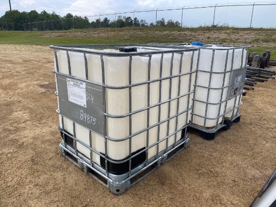 2 - 275 GALLON PLASTIC TANKS