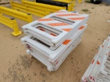 2395 - 10 PLASTICADE SAFTEY STANDS
