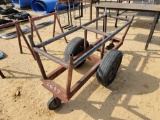 2697 - METAL PIPE CART