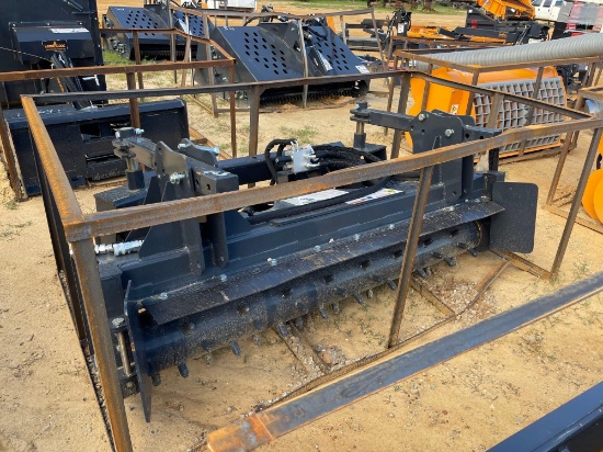 563 - ABSOLUTE - NEW 72" POWER RAKE ATTACHMENT