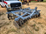 1038 - HARROW 7' 3PT HITCH, ADJ. GANGS