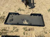 261 - SKID STEER BLANK PLATE