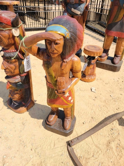 1845 - ABSOLUTE- TEAK WOOD INDIAN