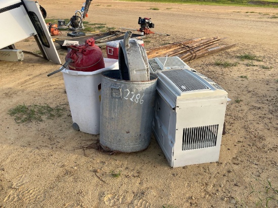 2286 - 2 - AC UNITS & GAS CANS