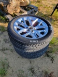 2567 - 2 TIRES AND RIMS