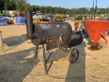 2683 - OLD COUNTRY BBQ PIT GRILL & SMOKER ON CART