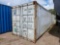 1036 - CARGO SHIPPING CONTAINER 20FT X 8FT 6