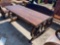 731 - ABSOLUTE - WAGON WHEEL 6' TABLE