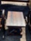 772 - ABSOLUTE - WAGON WHEEL ROCKING CHAIR