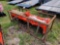 864 - ABSOLUTE - MOWER KING 3PT HITCH, 6' TILLER