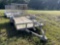 965 - 2022 ALUMIUM TRAILER 6 X 10 WITH GATE