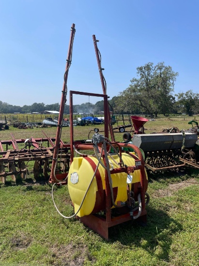 237 - ABSOLUTE- BURROUGHS 110 GAL SPRAYER