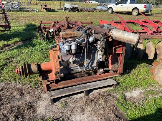 243 - ABSOLUTE - PERKINS 4 CYL DIESEL ENGINE
