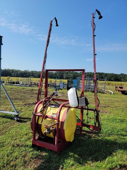 245 - BURROUGHS 110 GAL SPRAYER