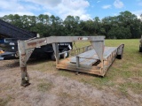 1018 - GOOSENECK TRAILER 24 FT.