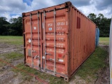 1045 - CARGO SHIPPING CONTAINER 20FT X 8FT 6