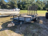 1069 - 6FT. X 16FT TRAILER WITH GATE