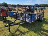 157 - CARRY ON UTILITY TRAILER 6FT X 12 FT.