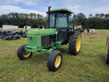 487 - JOHN DEER 214013 2WD CAB TRACTOR
