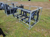 499 - ABSOLUTE - WOLVERINE SKID STEER LOG GRAPPLE